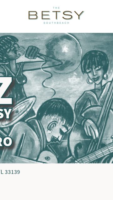jazz event poster
