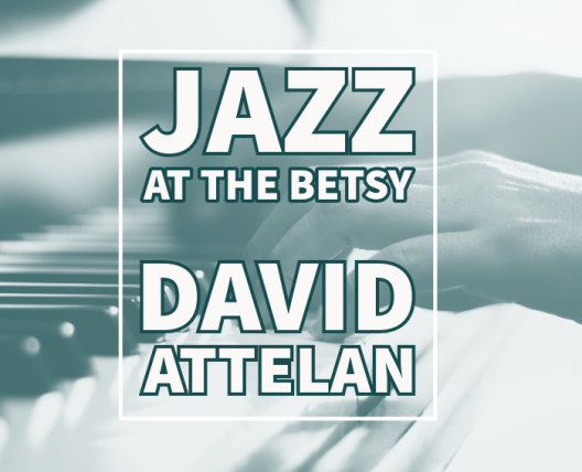 piano keys at background, Jazz at The Betsy David Attelan