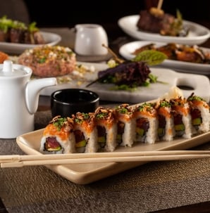 Sushi and other shared plates