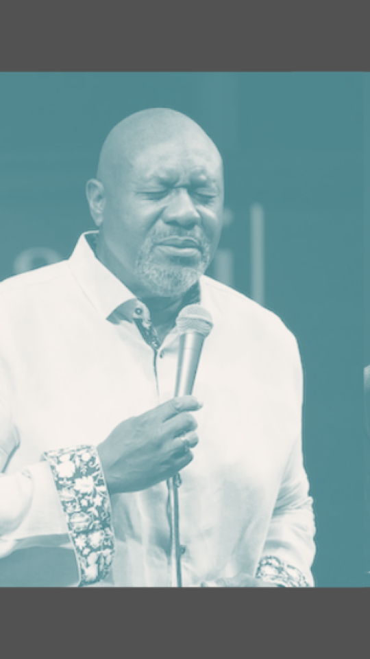 NYE 2025 Performers; female on left, 2 males at right