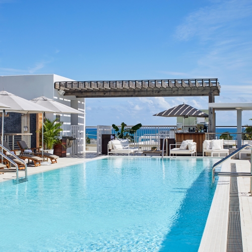 rooftop pool