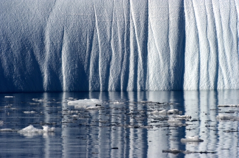 enzobarracco-glacier with waterline