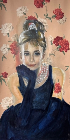 Audrey Hepburn by Goldsmith