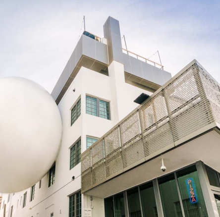 View of The Orb and Poetry Rail at The Betsy