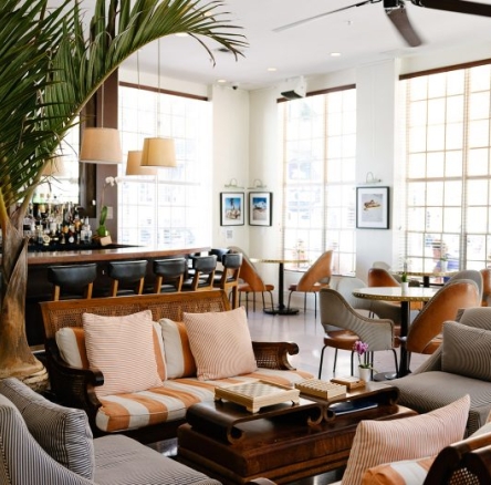 interior of the betsy hotel