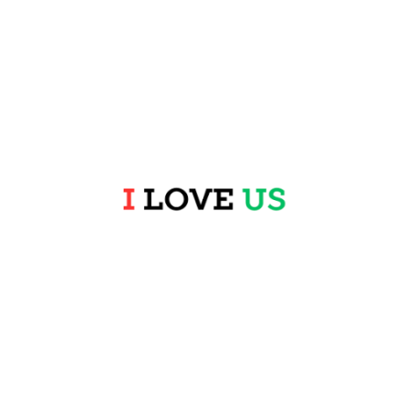 I Love Us - publication logo