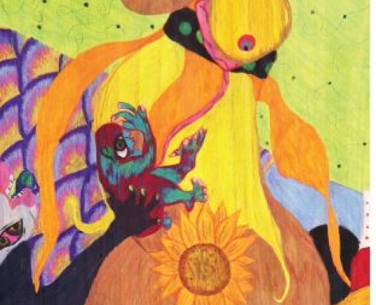 Ray Tenorio painting