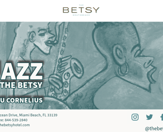 jazz event poster