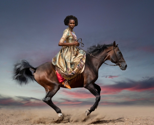 tamary photograph of a woman riding a horse