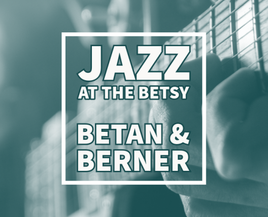 Hand on guitar strings, Jazz at The Betsy Betan & Berner