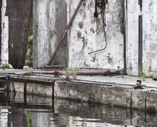 Abandoned Building on Miami River, 2021