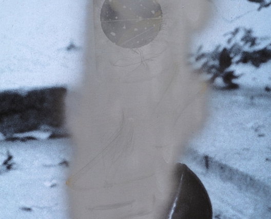 Spray Paint on Shoe Poster, New York, 2021