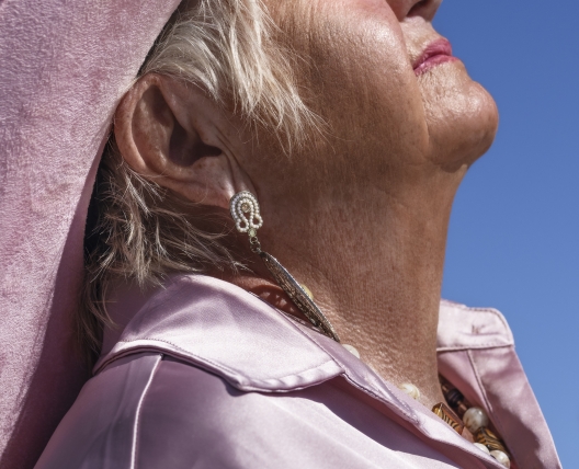 Woman in Pink Hat Samoylova